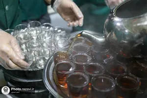 حضور مدیران سازمان صدا و سیما در چایخانه کوثر