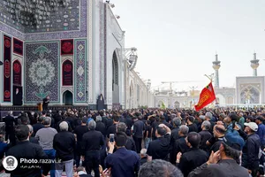 اجتماع عزاداران رضوی در حرم امام رضا علیه&zwnj;السلام