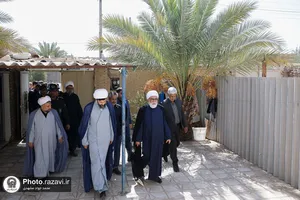 دیدار تولیت آستان قدس رضوی با خانواده جانباختگان حادثه معدن طبس
