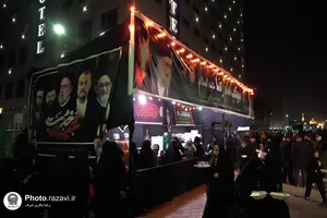 پذیرایی از زائران بارگاه منور رضوی در مواکب حرم مطهر