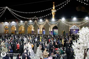 مراسم تحویل سال 1402 در حرم مطهر رضوی - 2