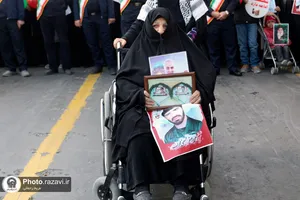 راهپیمایی پرشکوه 22 بهمن در مشهد