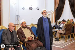 استقبال از شیوخ عشایر خوزستان در فرودگاه شهید هاشمی&zwnj;نژاد مشهد
