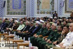 مراسم تکریم و معارفه فرمانده سپاه امام رضا علیه&zwnj;السلام