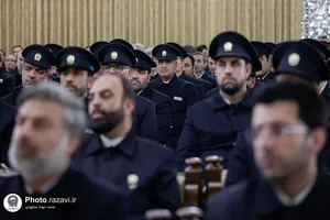 آیین اعطای احکام خدمه حرم مطهر رضوی