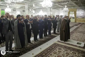 دیدار مدیران شهری مشهد با تولیت آستان قدس رضوی