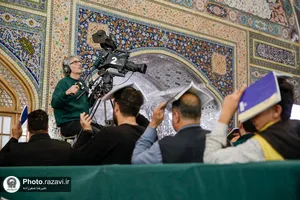 مراسم احیا شب بیست و سوم ماه مبارک رمضان در حرم مطهر رضوی-1