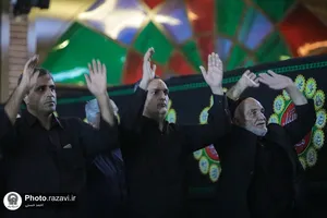 مراسم عزاداری دهه اول محرم در اردوگاه باغ خاتون