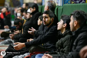 محفل عزاداری فاطمیه در &laquo;حسینیه حرم&raquo;