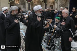همایش پیرغلامان اهل بیت علیهم&zwnj;السلام در حرم مطهر رضوی