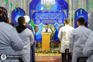 تشرف دانش&zwnj;آموختگان پزشکی به حرم مطهر رضوی