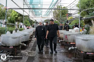 بازدید مدیر عالی حرم مطهر رضوی از مواکب اطراف حرم امام رضا علیه&zwnj;السلام
