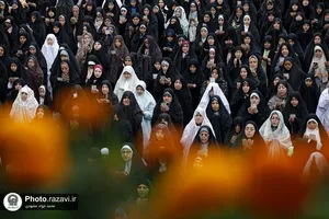 اقامه نماز عید قربان در حرم مطهر رضوی