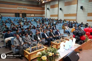 آیین تجلیل از فارغ التحصیلان دبیرستان امام رضا علیه&zwnj;السلام