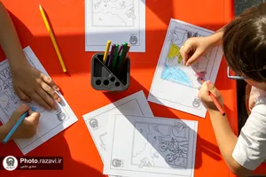 نقاشی و رنگ آمیزی کودکان جهان اسلام