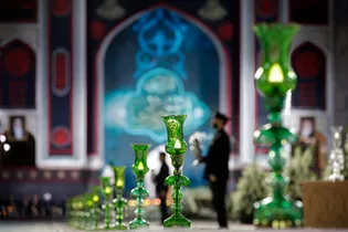 آیین خطبه خوانی شب شهادت امام رضا علیه السلام در حرم مطهر رضوی -2