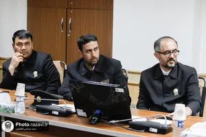 مراسم تکریم و معارفه مدیر خدمه حرم مطهر رضوی