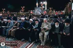 سومین شب مراسم بزرگداشت رهبر شهید انقلاب اسلامی از سوی رهبر معظم انقلاب