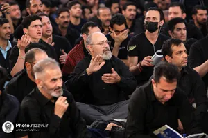 مراسم شب قدر ویژه ناشنوایان در حرم مطهر رضوی