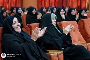 جشن فارغ&zwnj;التحصیلی دانش&zwnj;آموزان پایه نهم دبیرستان امام رضا علیه&zwnj;السلام