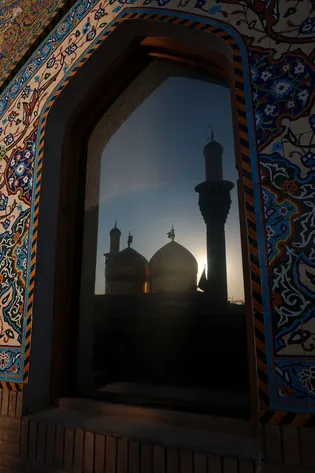 عکس با کیفیت : حرم مطهر امام کاظم و امام جواد علیهما السلام