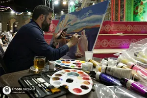 جشن میلاد امام هادی ویژه زائران غیر ایرانی حرم مطهر رضوی