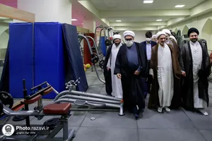 حضور تولیت آستان قدس رضوی در مدرسه علمیه سلیمانیه مشهد