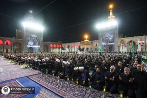 آیین شام غریبان امام رضا علیه&zwnj;السلام