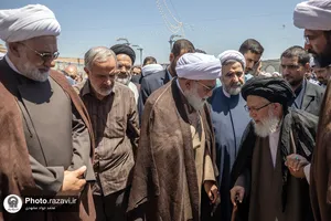 مراسم تشییع پیکر محمد حسین حشمت&zwnj;پور