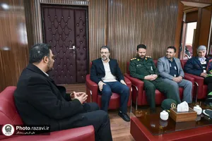 سفر معاون املاک و اراضی آستان قدس رضوی به شهرستان سرخس