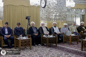 دیدار اساتید مدرسه تابستانی دارالعلم با تولیت آستان قدس رضوی