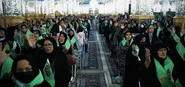 نخستین دیدار توان یابان با امام مهربانی ها