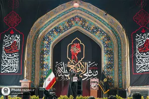 عزاداری زائران عرب&zwnj;زبان در حرم مطهر رضوی