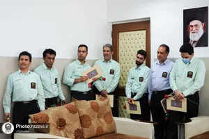 مراسم تقدیر از کارگران دارالشفا امام رضا علیه&zwnj;السلام