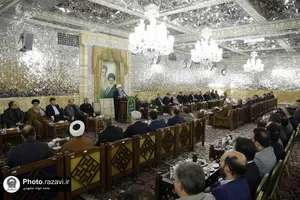 آیین تکریم و معارفه قائم&zwnj;مقام تولیت آستان قدس رضوی