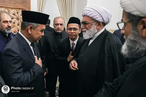 دیدار هیئت بلندپایه کشور اندونزی با تولیت آستان قدس رضوی