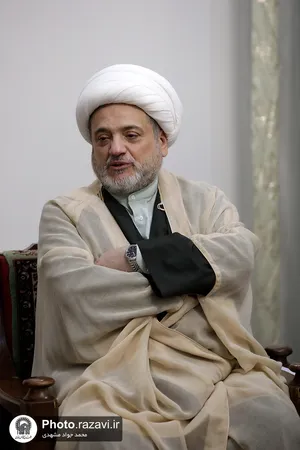 دیدار هیأت تجمع علمای مسلمین لبنان با تولیت آستان قدس رضوی