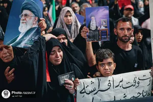سومین شب مراسم بزرگداشت رهبر شهید انقلاب اسلامی از سوی رهبر معظم انقلاب