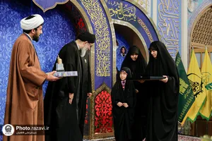 بزرگداشت سومین سالگرد شهادت سردار سلیمانی در حرم مطهر رضوی - 2