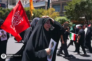 تشییع پیکر رهبر شهید انقلاب در مشهد مقدس-3
