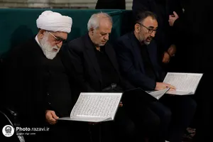 بزرگداشت هفتمین روز درگذشت شهدای خدمت