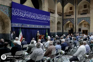 دیدار جمعی از آزادگان هشت سال دفاع مقدس با تولیت آستان قدس رضوی 