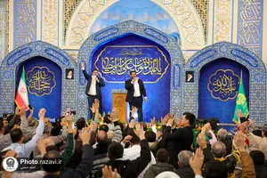 حال و هوای حرم مطهر رضوی در ایام میلاد امیرالمومنین علیه السلام