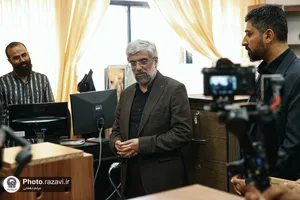 حضور مدیر عالی حرم مطهر رضوی در تحریریه آستان نیوز