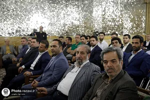 دیدار جمعی از ورزشکاران با تولیت آستان قدس رضوی