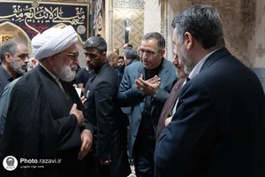 مراسم آزادسازی ۴۳۷ زندانی جرائم غیرعمد در حرم مطهر رضوی
