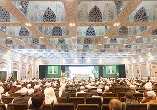اختتامیه چهلمین کنفرانس وحدت اسلامی در حرم مطهر رضوی