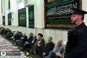 عزاداری دهه اول محرم در حسینیه امام رضا علیه&zwnj;السلام