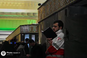 مراسم تحویل سال 1402 در حرم مطهر رضوی - 2
