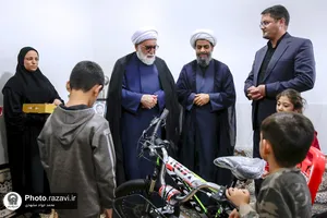 دیدار تولیت آستان قدس رضوی با خانواده جانباختگان حادثه معدن طبس
